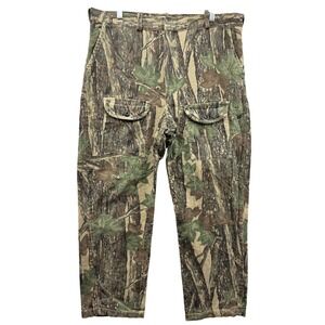Ocoee Pants Mens Large Camouflage Hunting Adjustable Waist Flap Pockets Outdoors